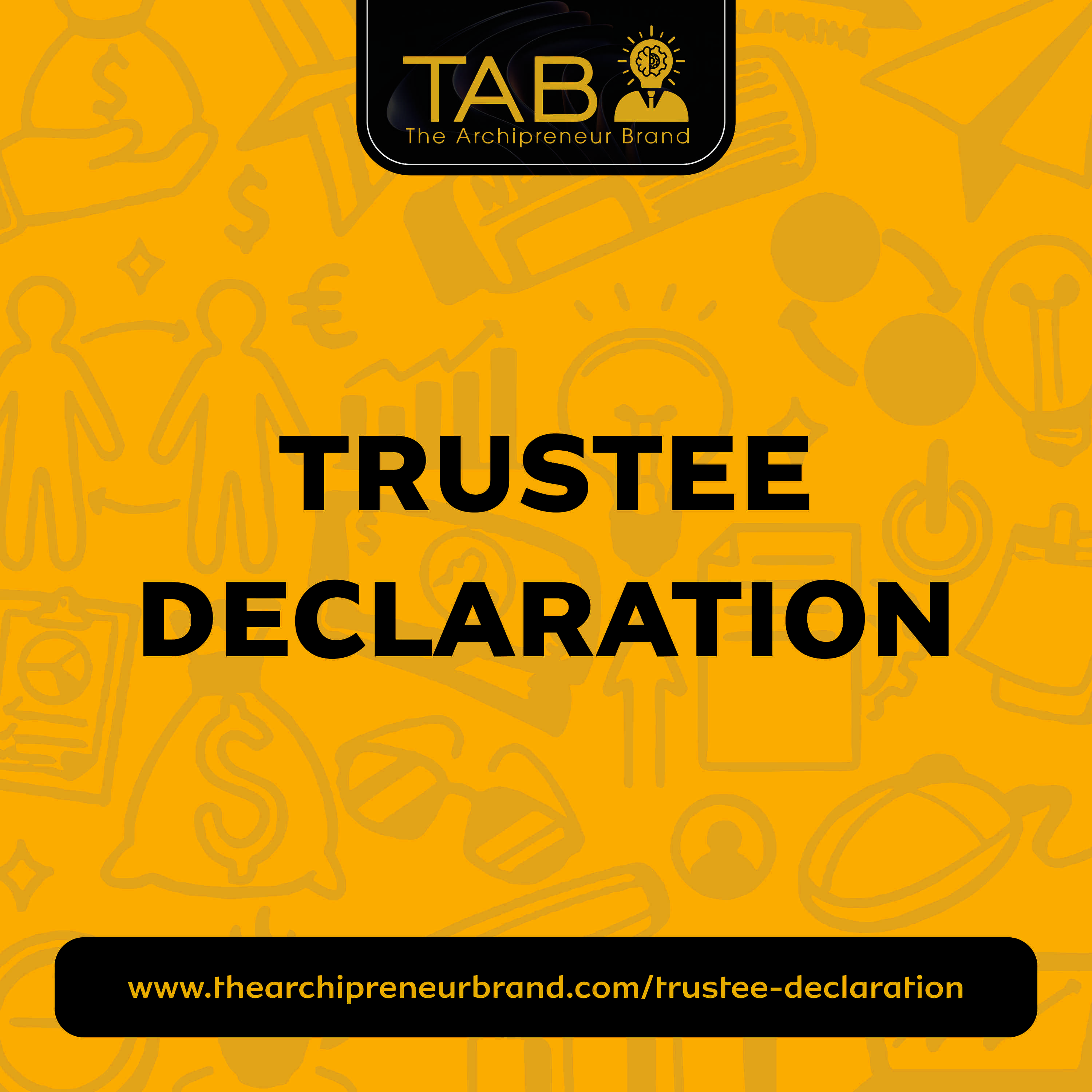 Trustee Declaration